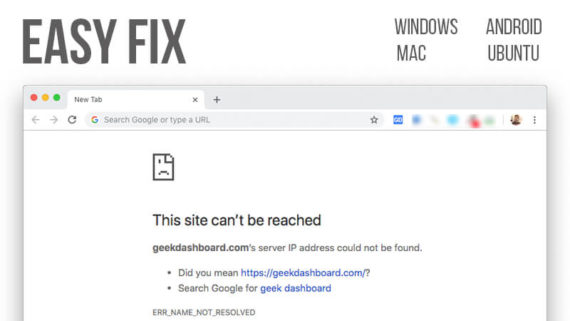 This Site Cannot Be Reached Mac